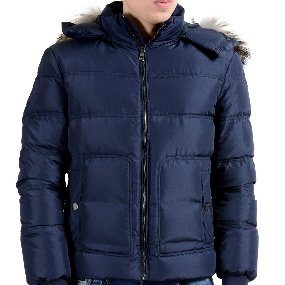 Versace Collection Coyote Fur Down Parka Jacket